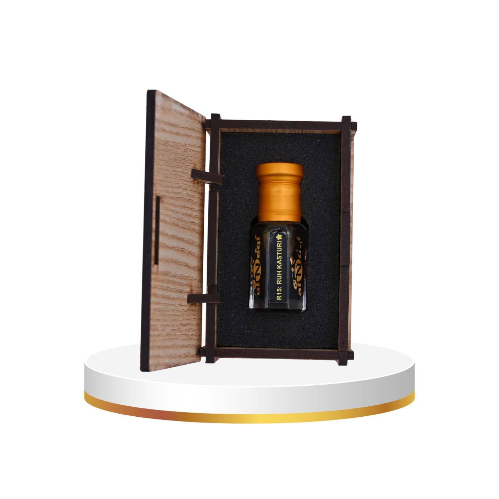 Ruh Kasturi Attar fresh kasturi perfume bottle