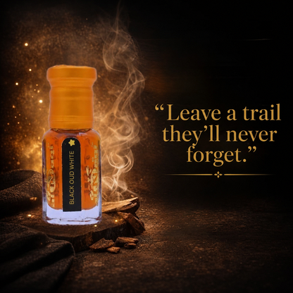 alNaqi Black Oud White Attar- Black and White Perfume