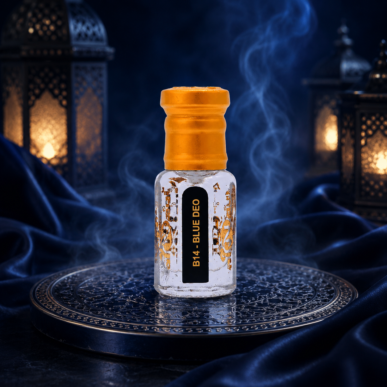 alNaqi Blue Deo Attar - Non Alcoholic Perfume