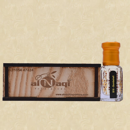 Bombshell Attar alcohol-free floral fragrance bottle