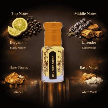 Burberry Her Parfum inspired attar featuring bold, luxurious aroma
