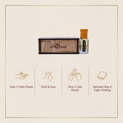 alNaqi Shahi Sandal Fragrance Bottle