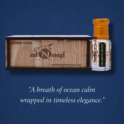 Sophisticated scent bottle with warm and vibrant hues