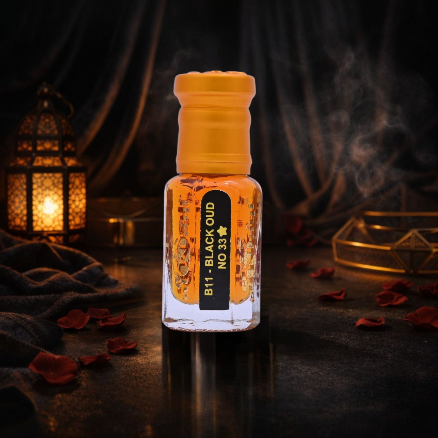 Sophisticated unisex fragrance in a premium designer attar bottle
