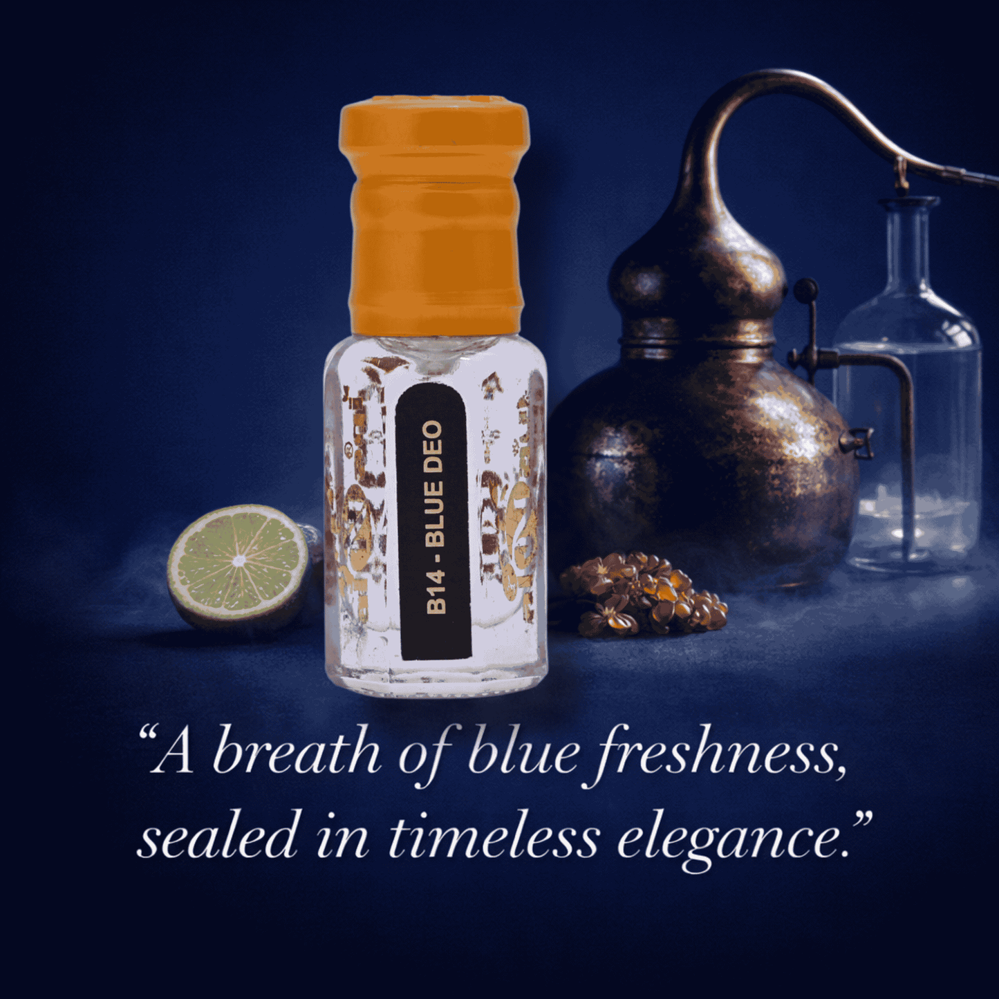Stylish perfume bottle with a refreshing aroma, suitable for women.