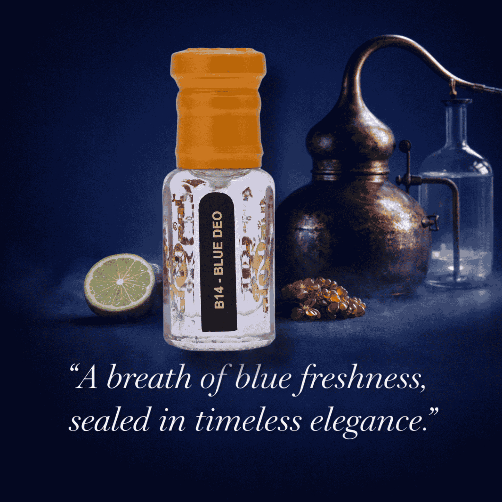 Stylish perfume bottle with a refreshing aroma, suitable for women.