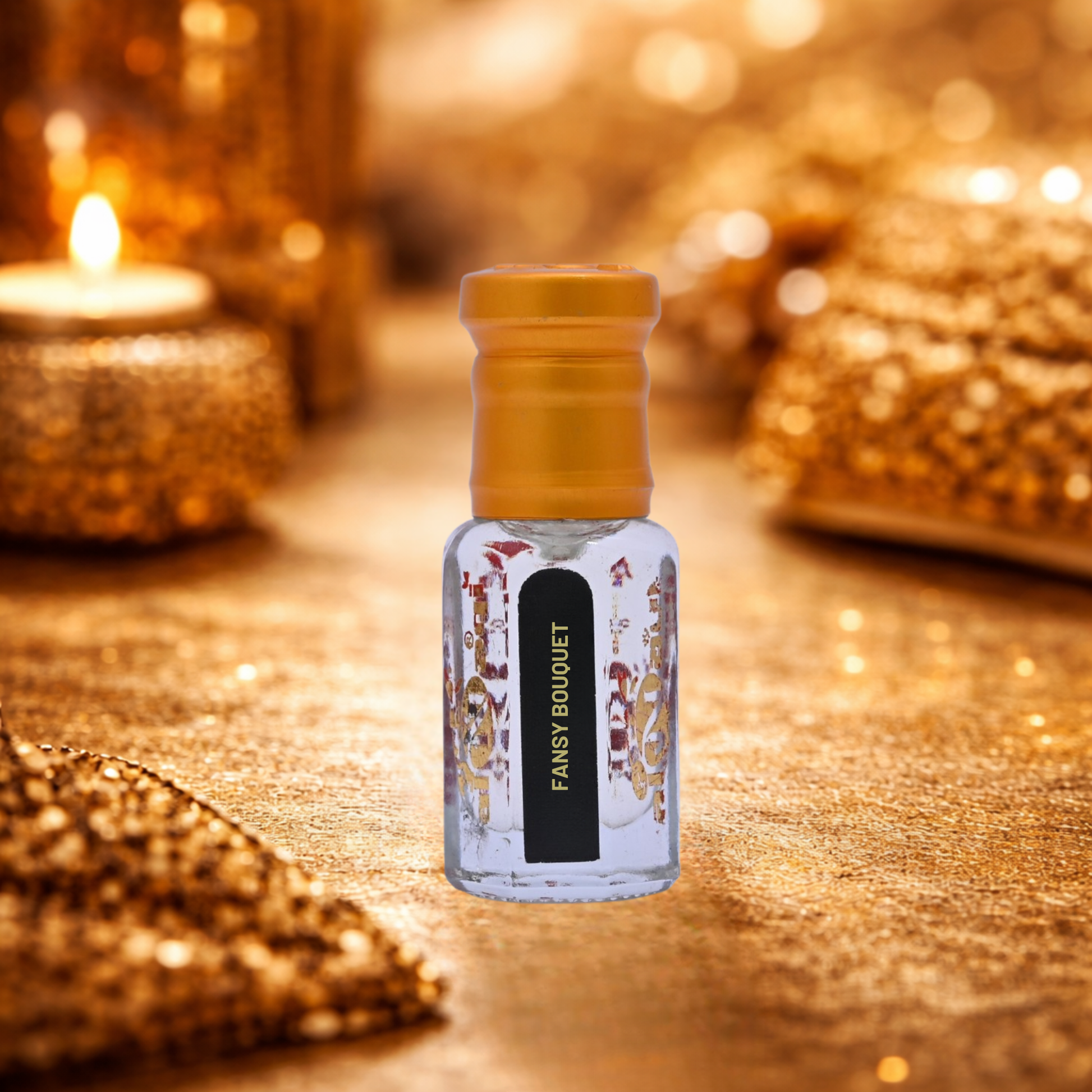 Fancy Bouquet attar bottle with elegant floral fragrance notes