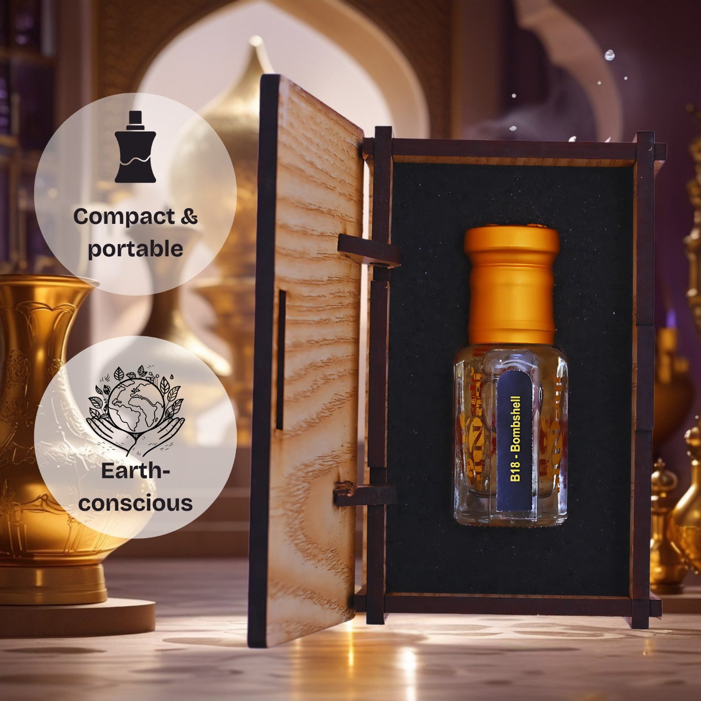 Bombshell Attar luxury floral attar for daily wear