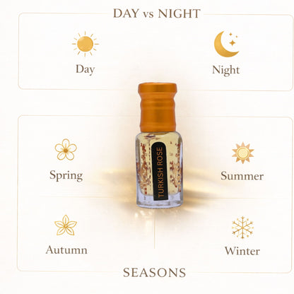 Luxury Turkish rose attar perfume oil