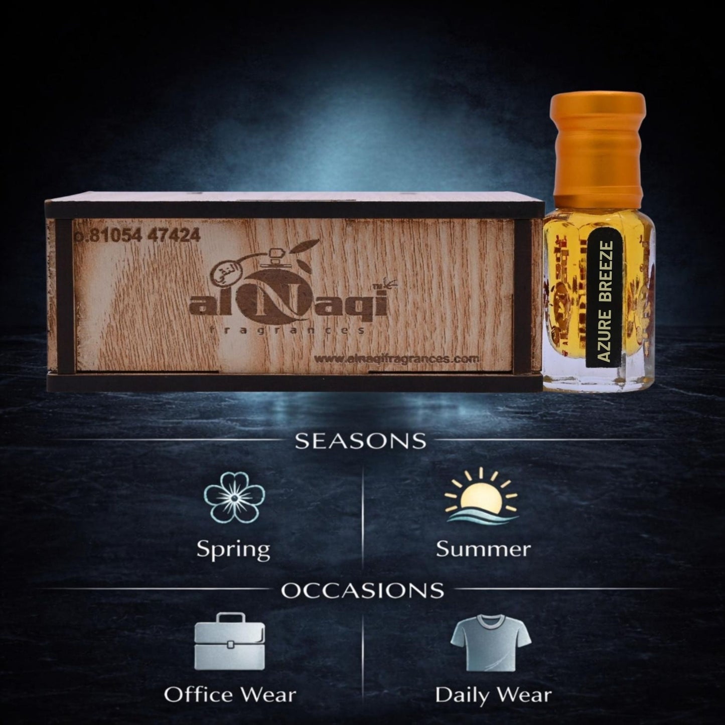 Citrus fragrance unisex attar