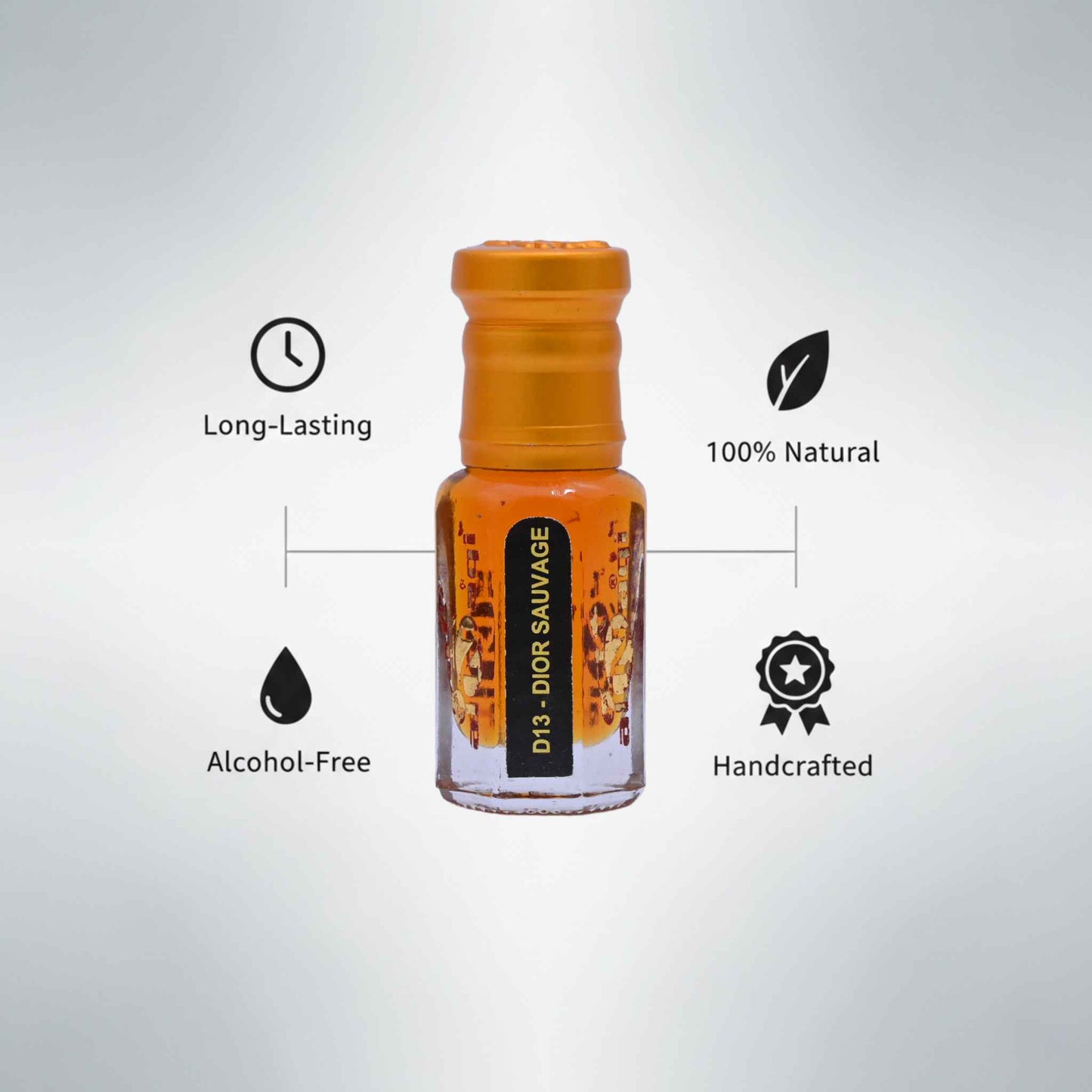 Sauvage perfume attar long lasting oil based fragrance for men