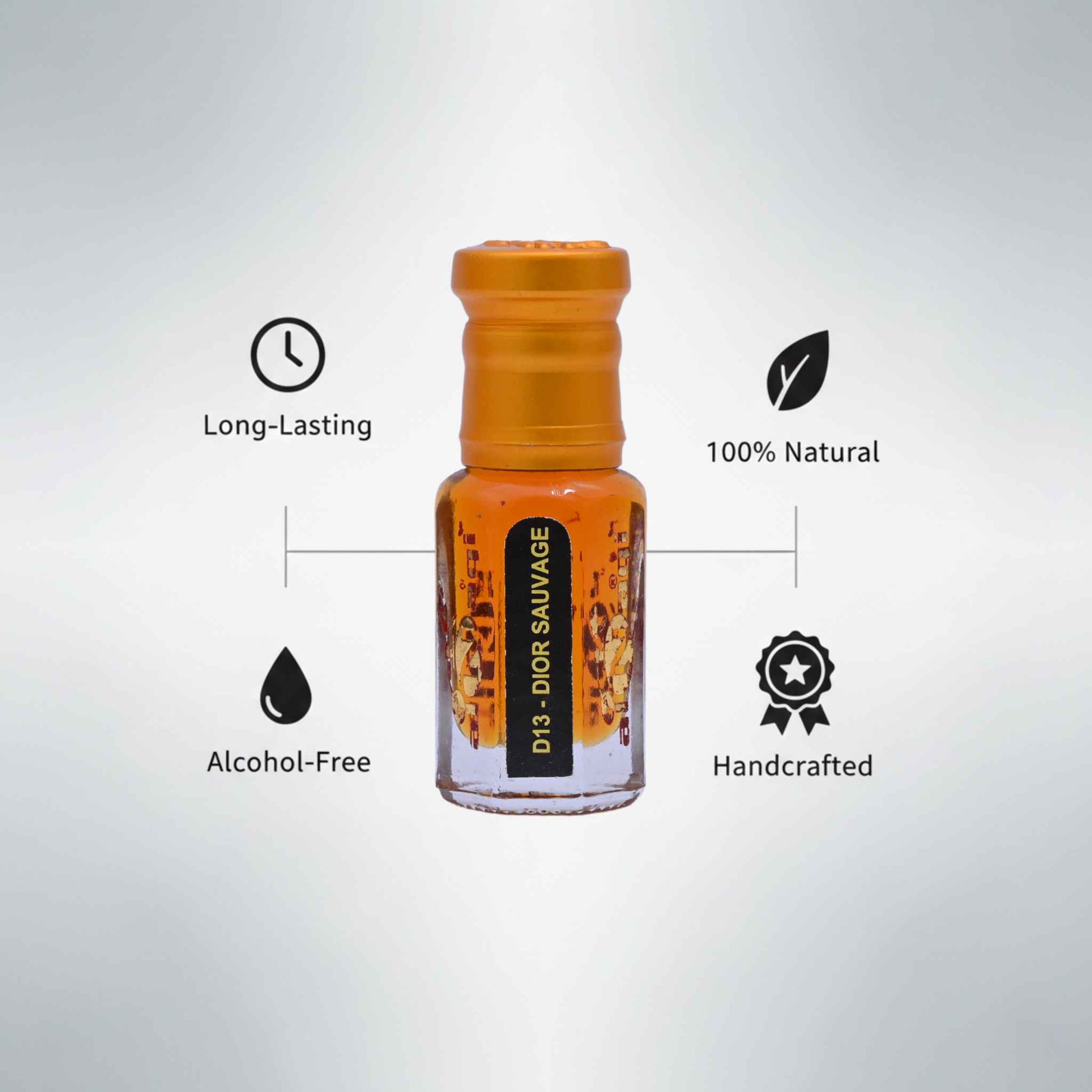Sauvage perfume attar long lasting oil based fragrance for men