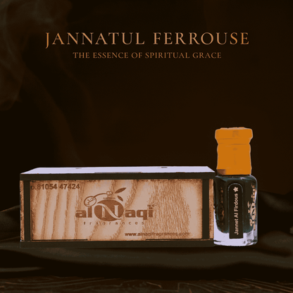Jannat Firdaus Attar, luxurious unisex attar crafted from premium natural ingredients