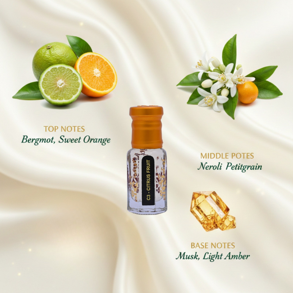 Lemon perfume for men offering a crisp, energizing citrus scent for daily wear