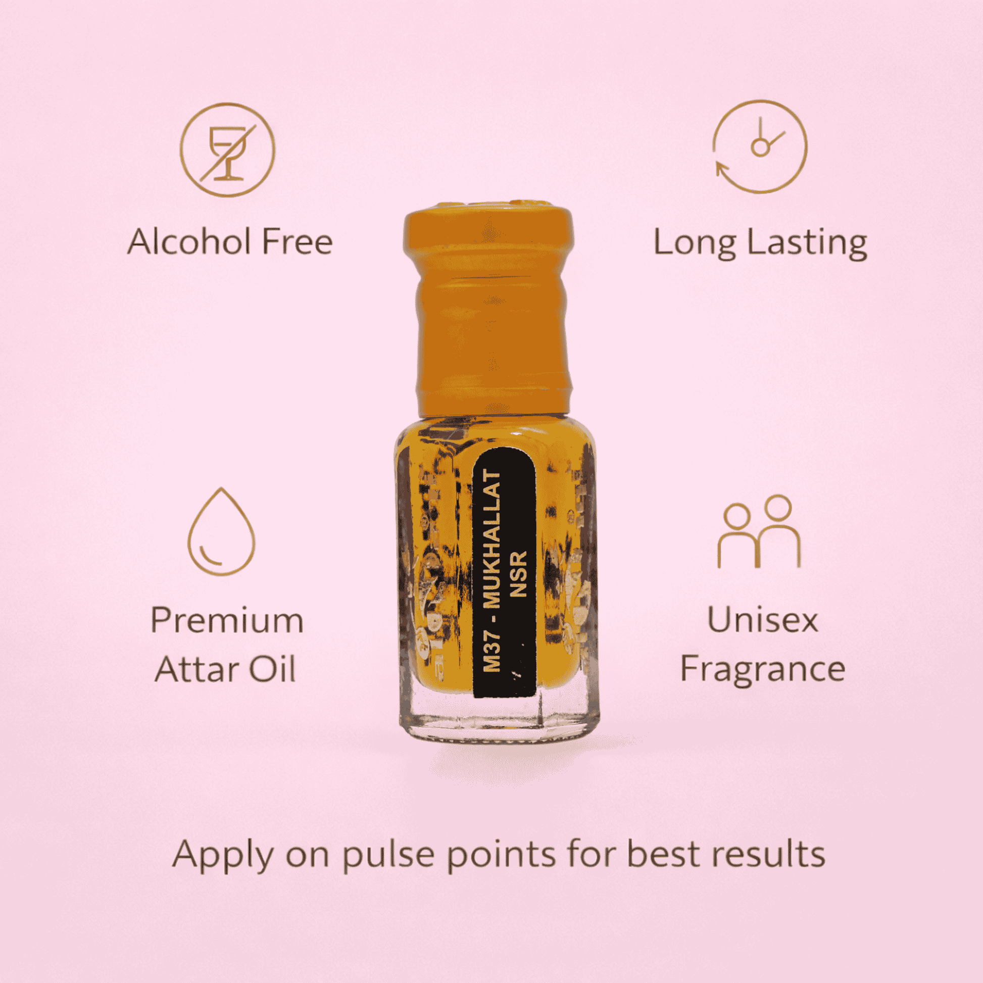 Mukhallat Khas - premium concentrated perfume oil with exotic notes