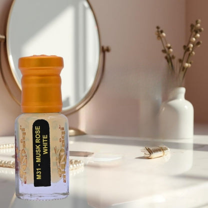 alNaqi Musk Rose White Attar - Rose Musk Perfume