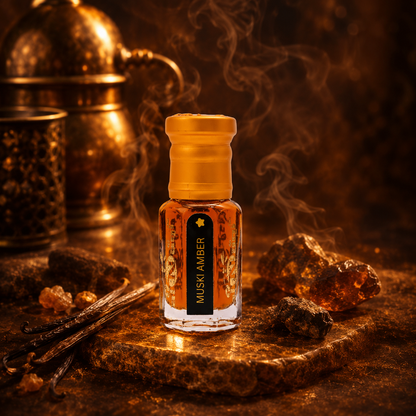 alNaqi Muski Amber Attar - Amber Perfume