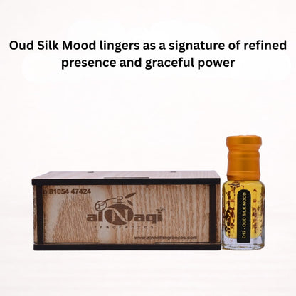 Oud Silk Mood Attar long lasting oud scent for men close up