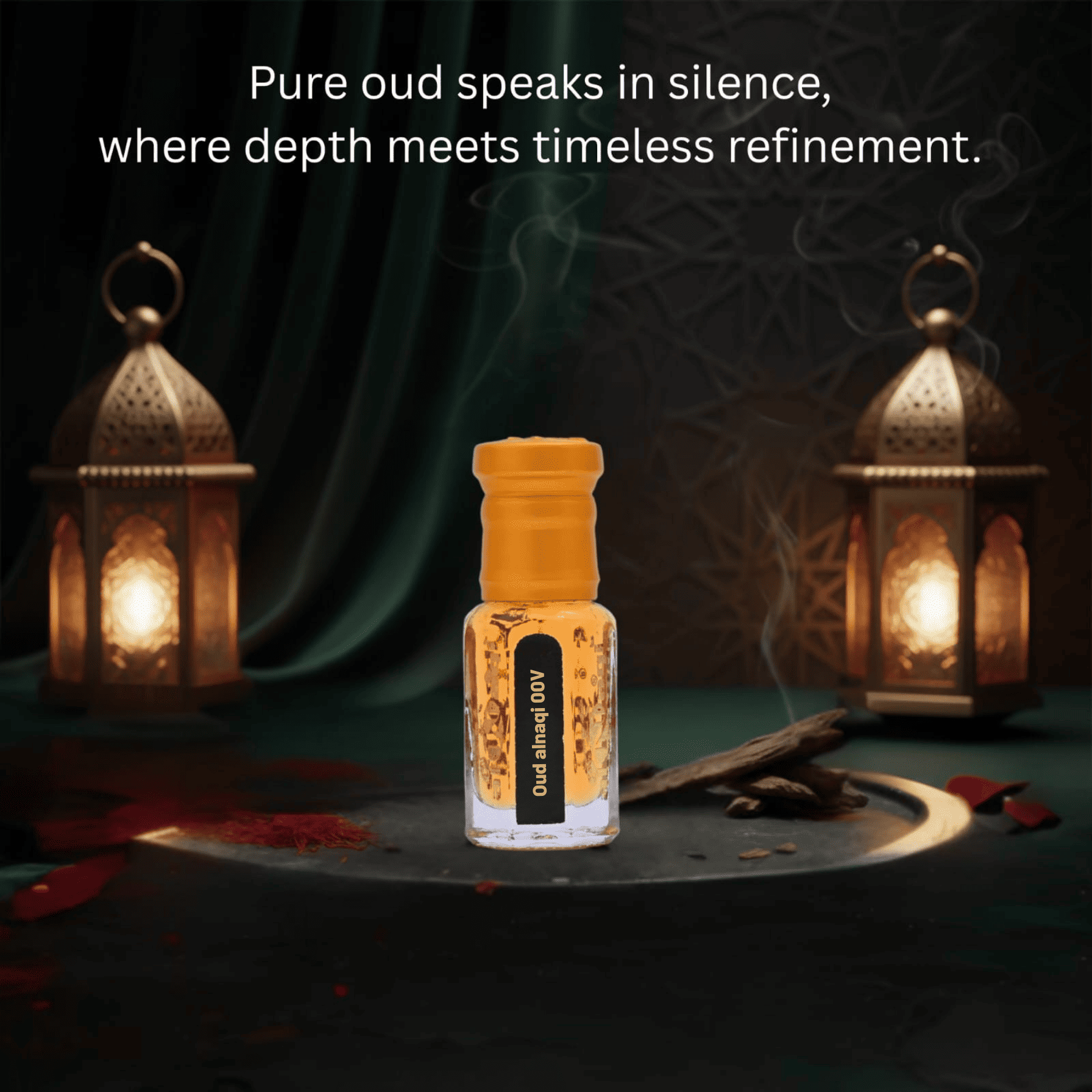 Oud Alnaqi attar bottle