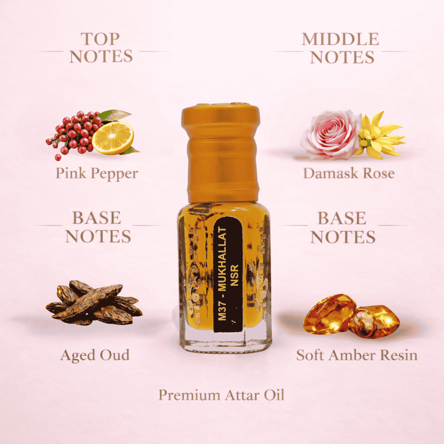 Oudh Mukhallat - rich and long-lasting fragrance for men and women