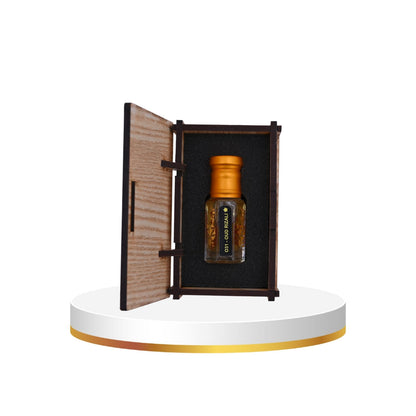 High-quality fragrance bottle highlighting elegant packaging details.