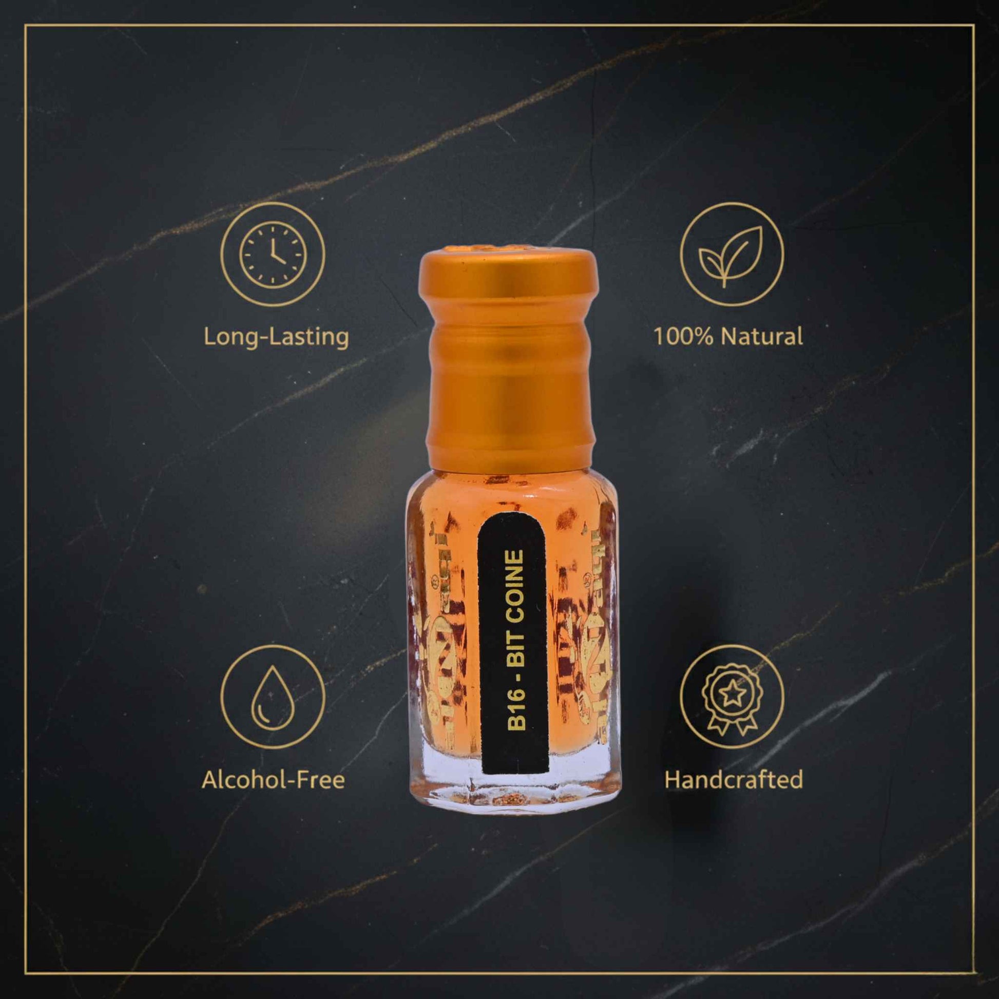 Bit Coine Attar perfume oil – luxury attar for men daily use