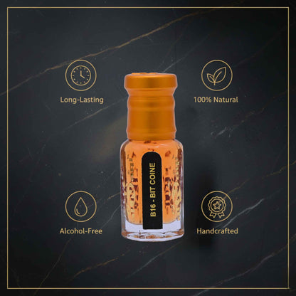 Bit Coine Attar perfume oil – luxury attar for men daily use