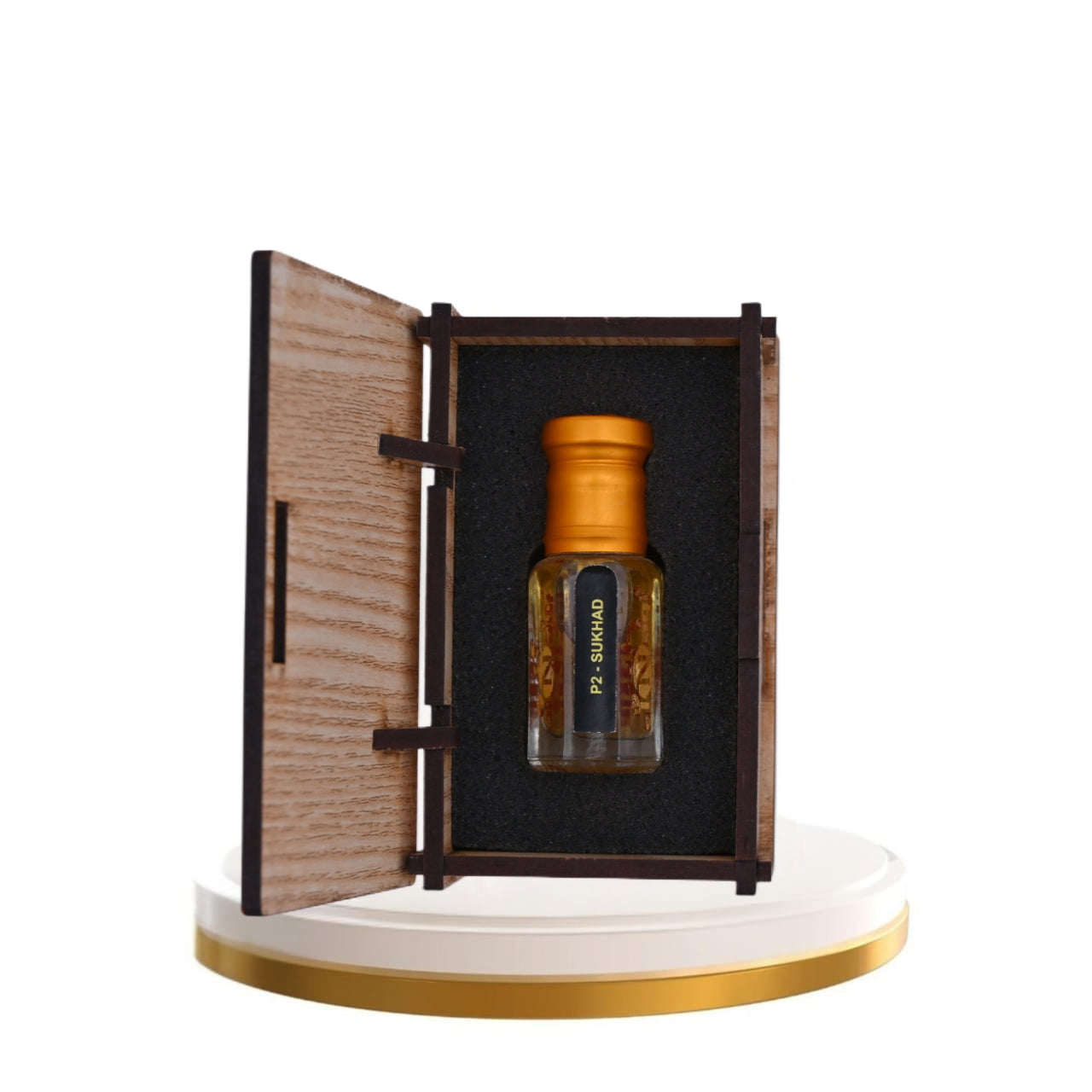 Sukhad Attar unisex fragrance bottle by alNaQi Fragrances