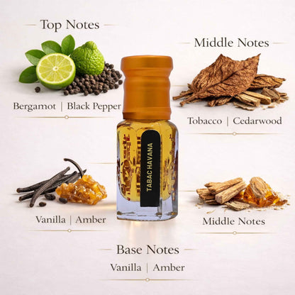 Woody and spicy perfume attar