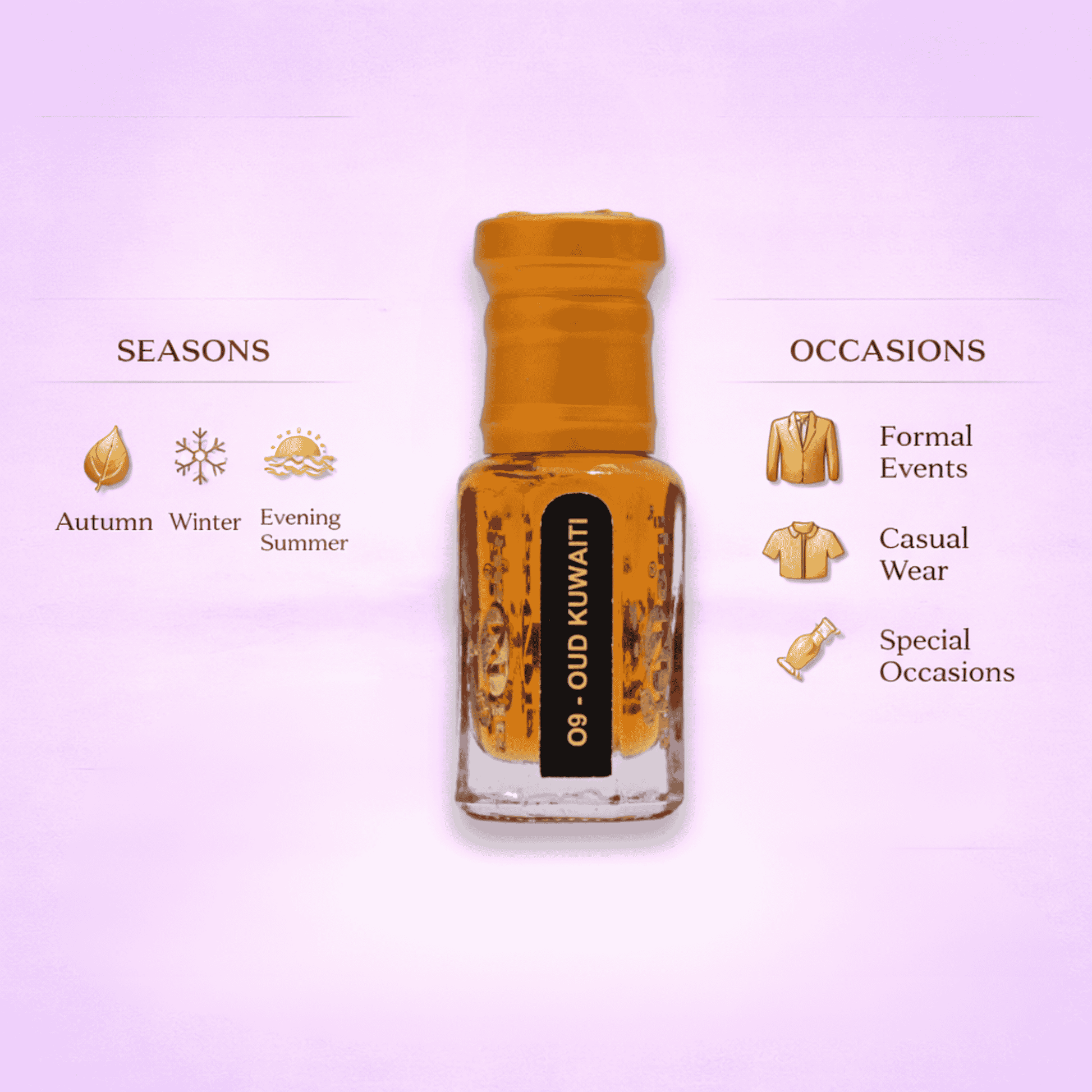 Premium oud perfume by Alnaqi with rich, sophisticated and long-lasting aroma