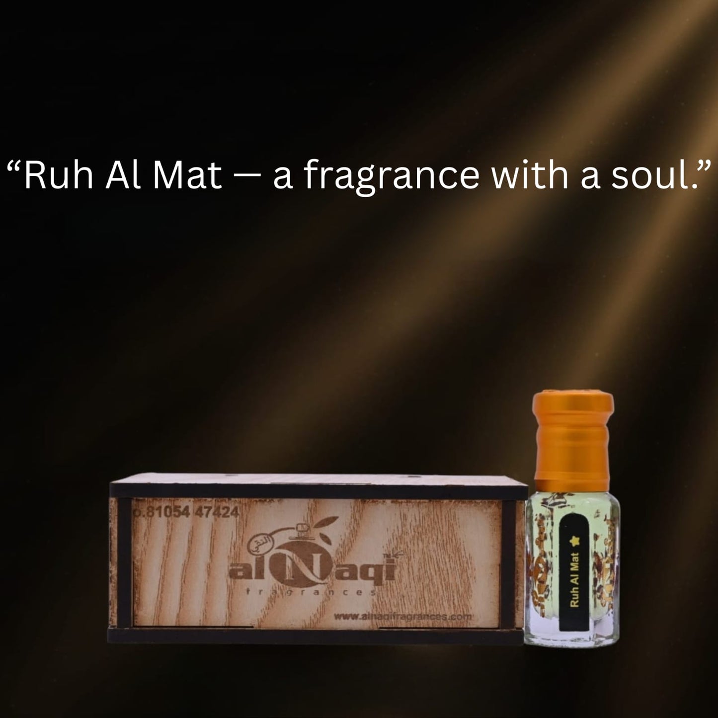 Ruh AI Mat Attar men long lasting fragrance oil