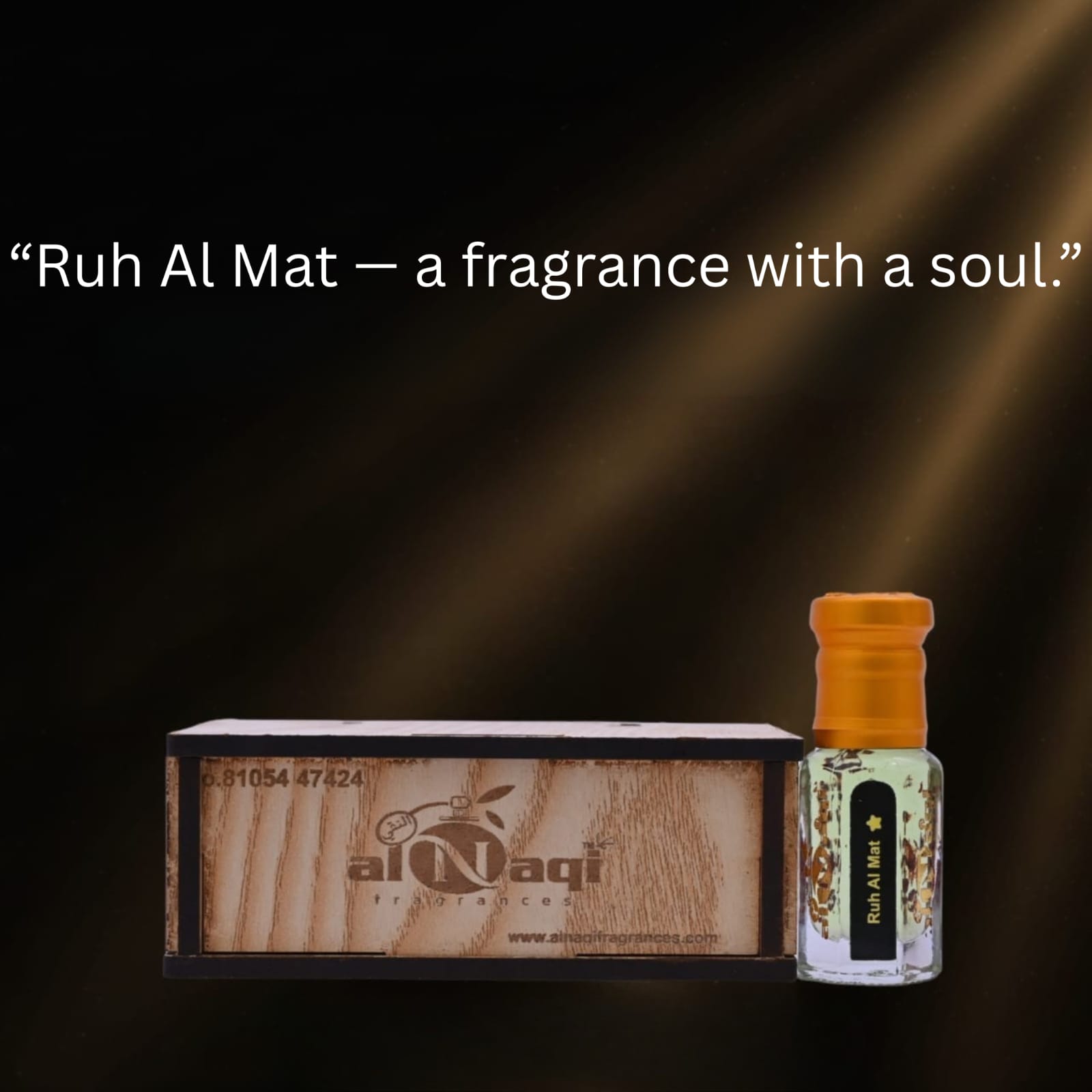 Ruh AI Mat Attar men long lasting fragrance oil