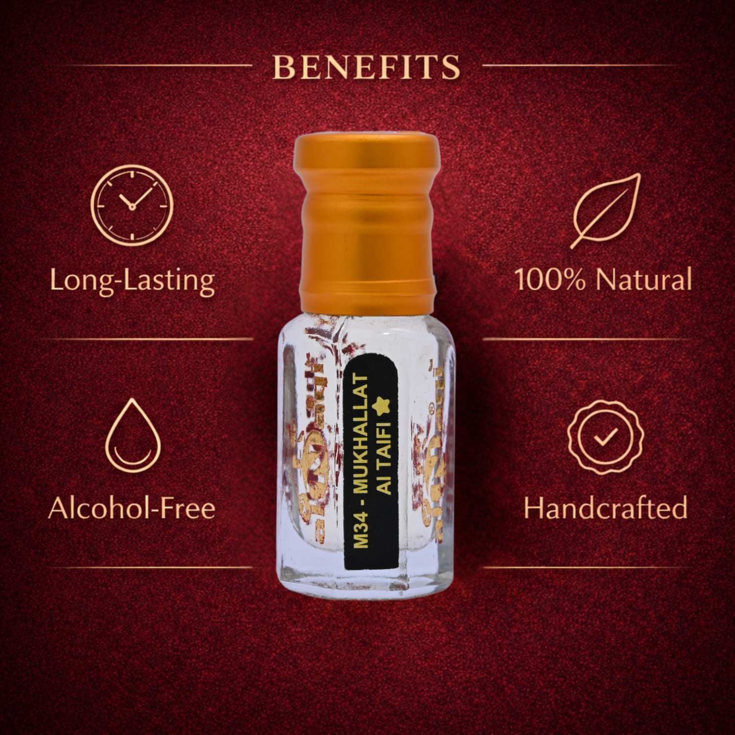 Unisex fragrance with a blend of floral and woody notes