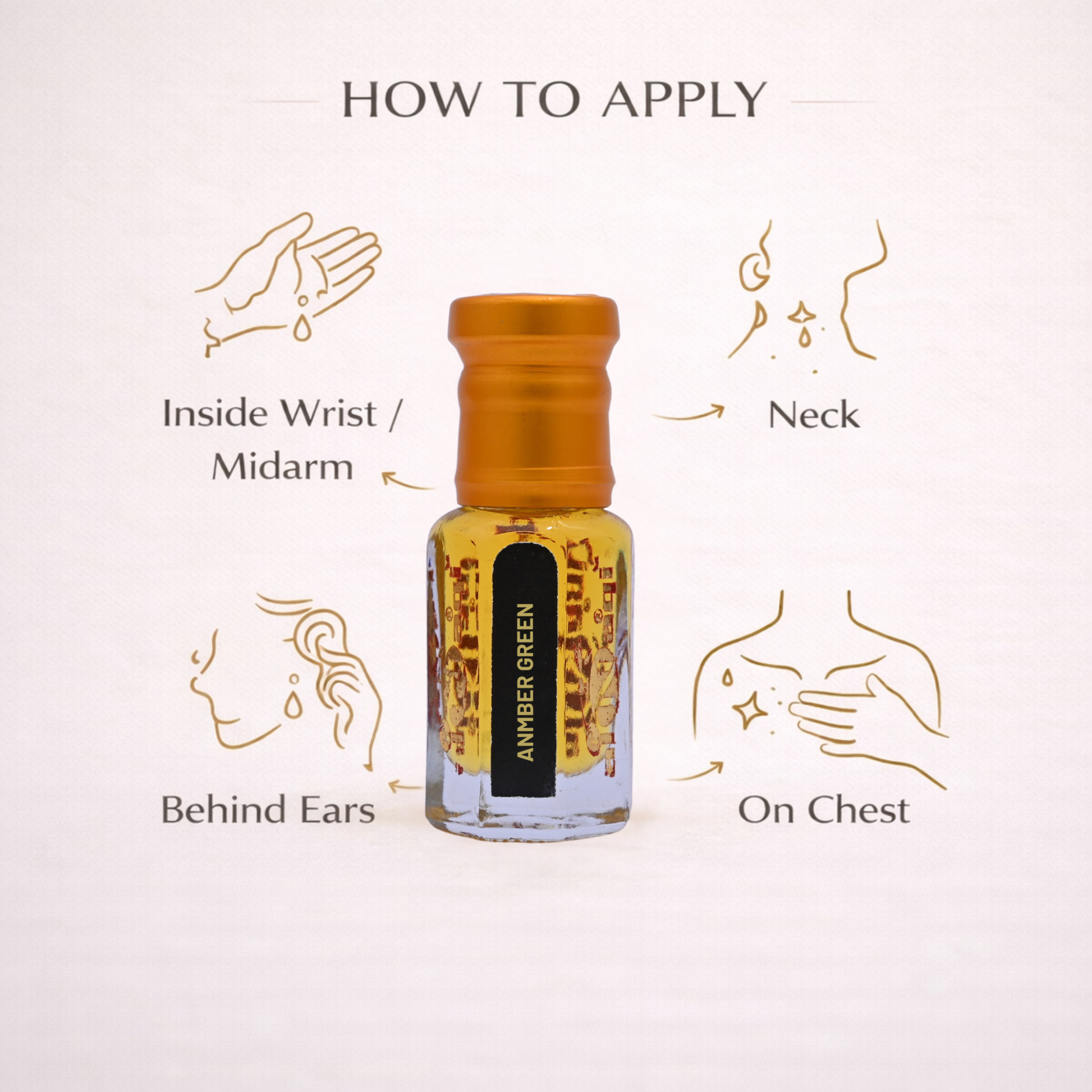 anmber green unisex attar