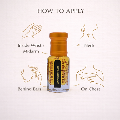 anmber green unisex attar