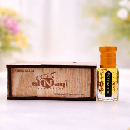 Premium oud fragrances with deep woody scent