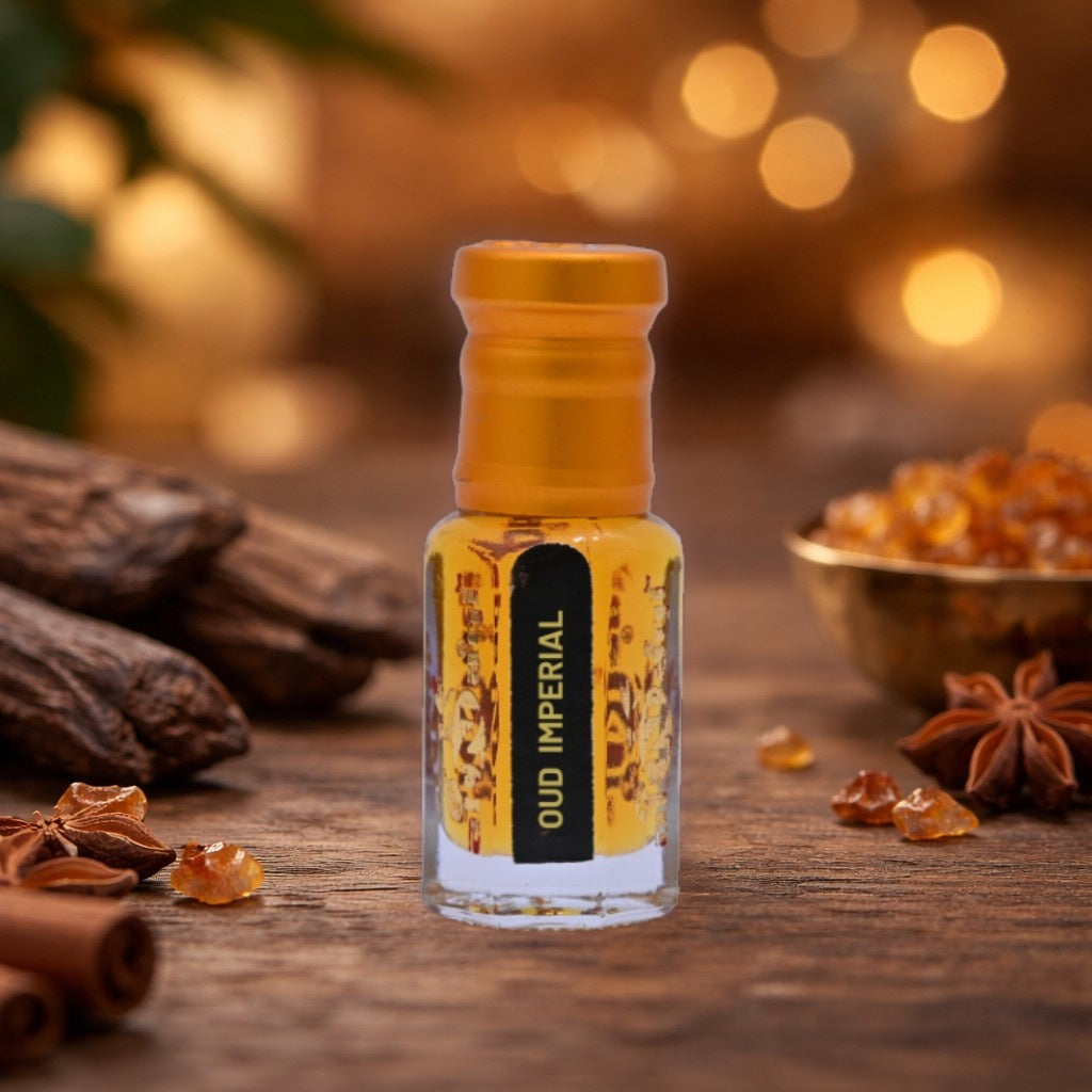 True oud perfume deep woody luxury scent
