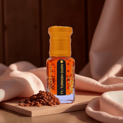 Turkish attar with soft floral and elegant scent