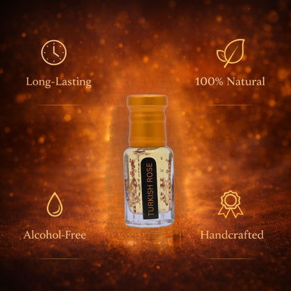 Turkish perfume oil rose fragrance