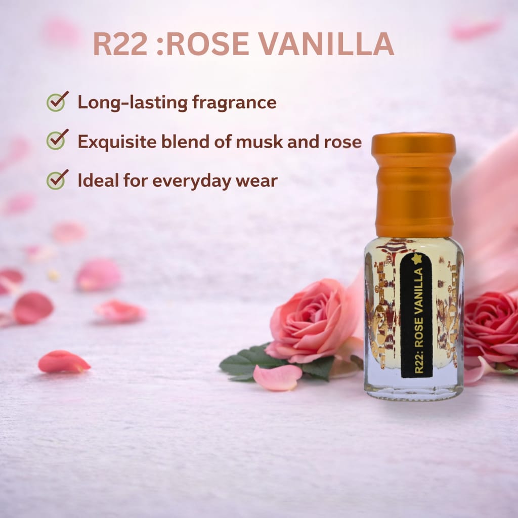 Vanilla scented perfume smooth creamy aroma