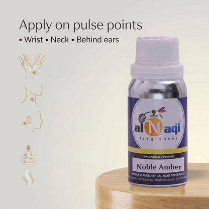 Premium Oriental Amber Perfume with Saffron, Rose & Oud