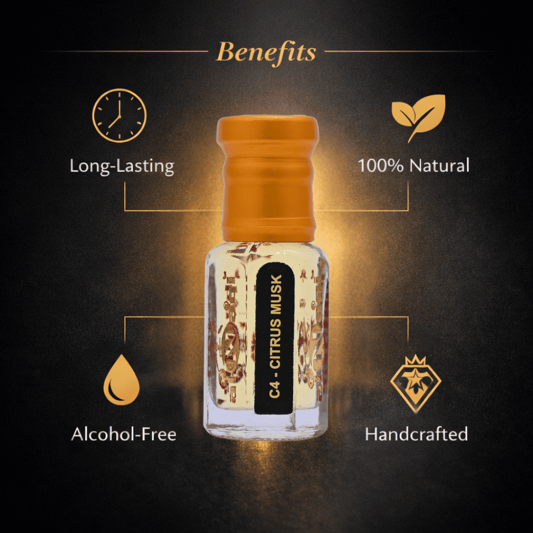 Citrus attar perfume