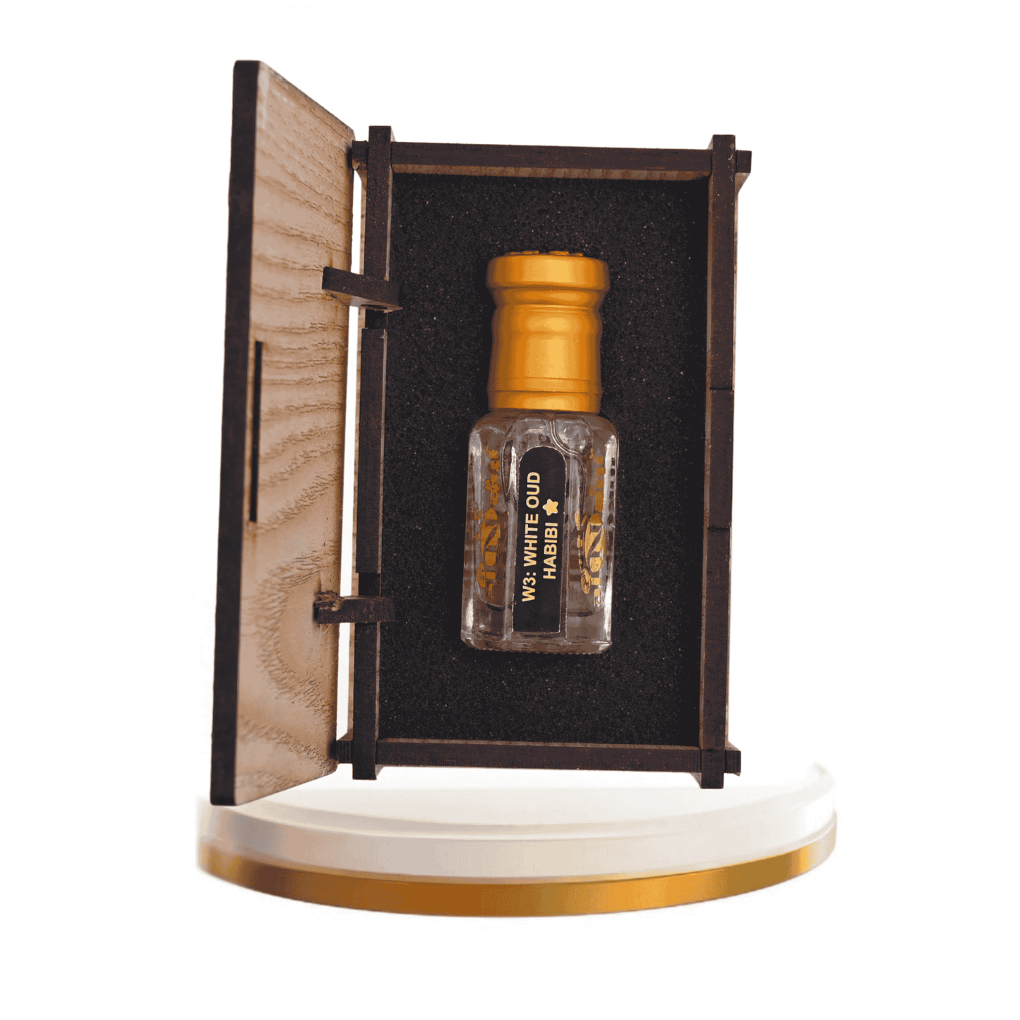 White Oud Habibi attar bottle premium white oud fragrance for men