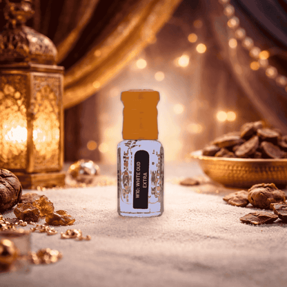 White hood attar style fragrance with soft oriental scent