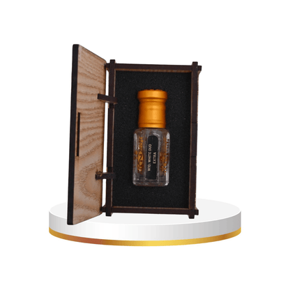 White oud extra attar with smooth woody and elegant aroma