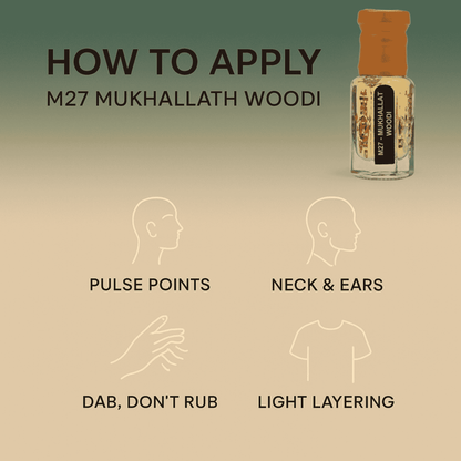 Classic woody perfume for men inspired by timeless oriental wood and masculine elegance