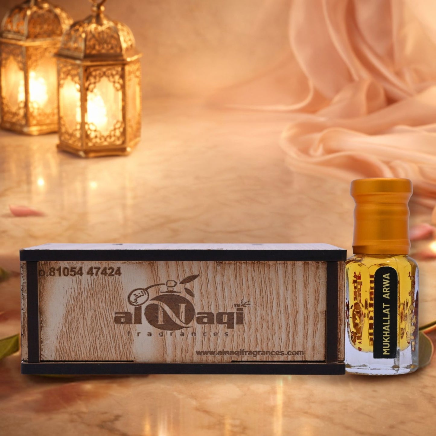 Display of an exquisite fragrance collection
